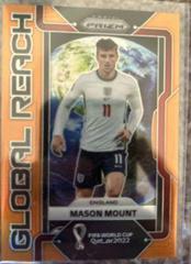 Mason Mount [Orange] Soccer Cards 2022 Panini Prizm World Cup Prices