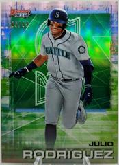 Julio Rodriguez [Green Refractor] #49 Baseball Cards 2021 Bowman’s Best Prices