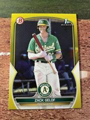 Zack Gelof [Yellow] Baseball Cards 2023 Bowman 1st Edition Prices