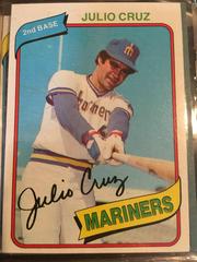 Julio Cruz #32 Baseball Cards 1980 Topps Prices