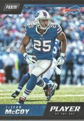 LeSean McCoy Football Cards 2018 Panini Player of the Day Prices