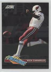 Rich Camarillo Football Cards 1993 Panini Score Franchise Prices
