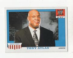 Tony Atlas Wrestling Cards 2008 Topps Heritage IV WWE Prices