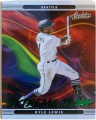 Kyle Lewis #ET-5 Baseball Cards 2022 Panini Absolute Extreme Team Prices