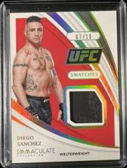 Diego Sanchez [Gold] #S-DSH Ufc Cards 2021 Panini Immaculate UFC Swatches Prices