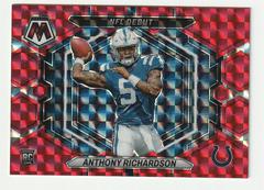 Anthony Richardson [Red] #ND-5 Football Cards 2023 Panini Mosaic NFL Debut Prices