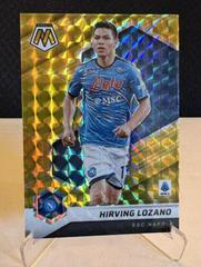 Hirving Lozano [Gold Mosaic] Soccer Cards 2021 Panini Mosaic Serie A Prices