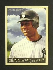 Derek Jeter #2 Baseball Cards 2009 Goodwin Champions Prices
