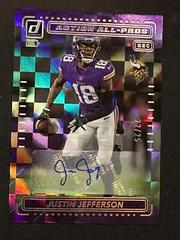 Justin Jefferson [Autograph] #AP-9 Football Cards 2022 Panini Donruss Action All Pros Prices