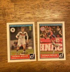 Thomas Muller #41 Soccer Cards 2015 Panini Donruss Prices