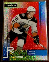 Trevor Zegras [Red] Hockey Cards 2021 Upper Deck Synergy Rookie Journey Away Prices