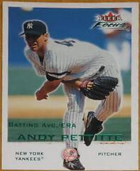 Andy Pettitte [Green] #66 Baseball Cards 2001 Fleer Focus Prices