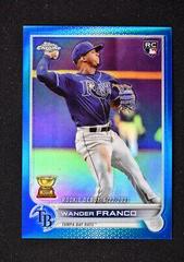 Wander Franco [Blue] #USC200 Baseball Cards 2022 Topps Chrome Update Prices
