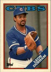 Leon Durham #65 Baseball Cards 1988 Topps Tiffany Prices