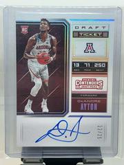 DeAndre Ayton [Autograph Draft Ticket] #51C Basketball Cards 2018 Panini Contenders Draft Picks Prices