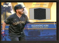 Alejandro Kirk [Silver] #ASSC-AK Baseball Cards 2022 Topps Update All Star Stitches Relics Prices