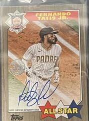 Fernando Tatis Jr. [Gold] #87BA-FTJ Baseball Cards 2022 Topps 1987 Autographs Prices