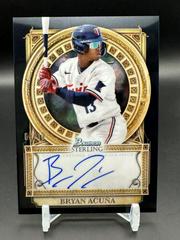 Bryan Acuna [Black Lava] #SOA-BA Baseball Cards 2023 Bowman Sterling Opulence Autographs Prices