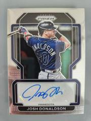 Josh Donaldson #S-JD Baseball Cards 2022 Panini Prizm Signatures Prices