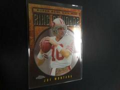 Joe Montana #JM24 Football Cards 2002 Topps Chrome Ring of Honor Prices