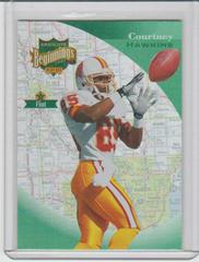 Courtney Hawkins #9 Football Cards 1997 Playoff Absolute Prices
