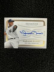 Mariano Rivera Baseball Cards 2023 Topps Definitive Legendary Autograph Collection Prices
