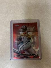 Ronald Acuna Jr. [Red] #34 Baseball Cards 2022 Bowman's Best Prices
