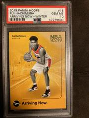 Rui Hachimura [Winter] Basketball Cards 2019 Panini Hoops Arriving Now Prices