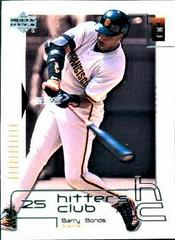 Barry Bonds #21 Baseball Cards 2000 Upper Deck Hitter's Club Prices