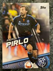 Andrea Pirlo [Black Jersey] #61 Soccer Cards 2016 Topps MLS Prices