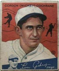 Mickey Cochrane #2 Baseball Cards 1934 Goudey Prices