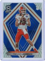 Trevor Lawrence [Blue] #379 Football Cards 2021 Panini Chronicles Draft Picks Prices