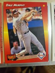 Dale Murphy Baseball Cards 1992 Panini Donruss Triple Play Prices