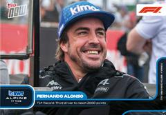 Fernando Alonso #34 Racing Cards 2022 Topps Now Formula 1 Prices