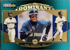 Ken Griffey Jr #CD5 Baseball Cards 1997 Collector's Choice Clearly Dominant Prices