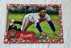 Ozzie Albies [Red] #H58 Baseball Cards 2023 Topps Holiday Prices
