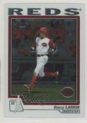 Barry Larkin #366 Baseball Cards 2004 Topps Chrome Prices