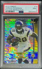 Adrian Peterson [Pulsar Refractor] #70 Football Cards 2012 Topps Finest Prices