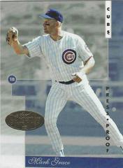 Mark Grace [Gold Press Proof] Baseball Cards 1996 Leaf Signature Prices