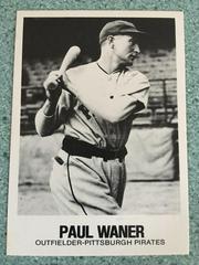 Paul Waner #49 Baseball Cards 1979 TCMA Renata Galasso Prices