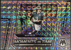 Nick Foles [Mosaic] Football Cards 2023 Panini Mosaic Moments in Time Prices