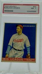 Burleigh Grimes #64 Baseball Cards 1933 Goudey Prices