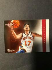 Jeremy Lin #91 Basketball Cards 2012 Panini Prestige Prices