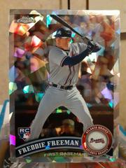 Freddie Freeman [Atomic Refractor] Baseball Cards 2011 Topps Chrome Prices