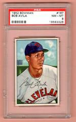 Bob Avila #167 Baseball Cards 1952 Bowman Prices