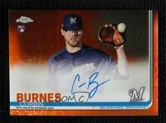Corbin Burnes [Orange Refractor] #RA-CB Baseball Cards 2019 Topps Chrome Rookie Autographs Prices