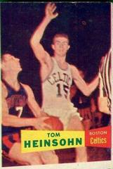 Tom Heinsohn #19 Basketball Cards 1957 Topps Prices