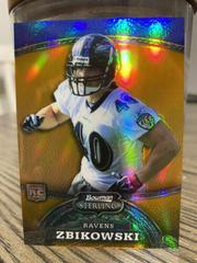 Tom Zbikowski [Gold Refractor] #41 Football Cards 2008 Bowman Sterling Prices