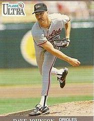 Dave Johnson #18 Baseball Cards 1991 Ultra Prices