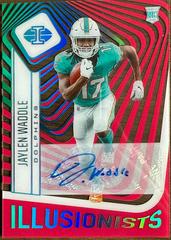 Jaylen Waddle [Autograph Red] #ILL-20 Football Cards 2021 Panini Illusions Illusionists Prices